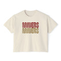 Women’s Retro SF "MINERS" Boxy Tee – Vintage Transit Edition