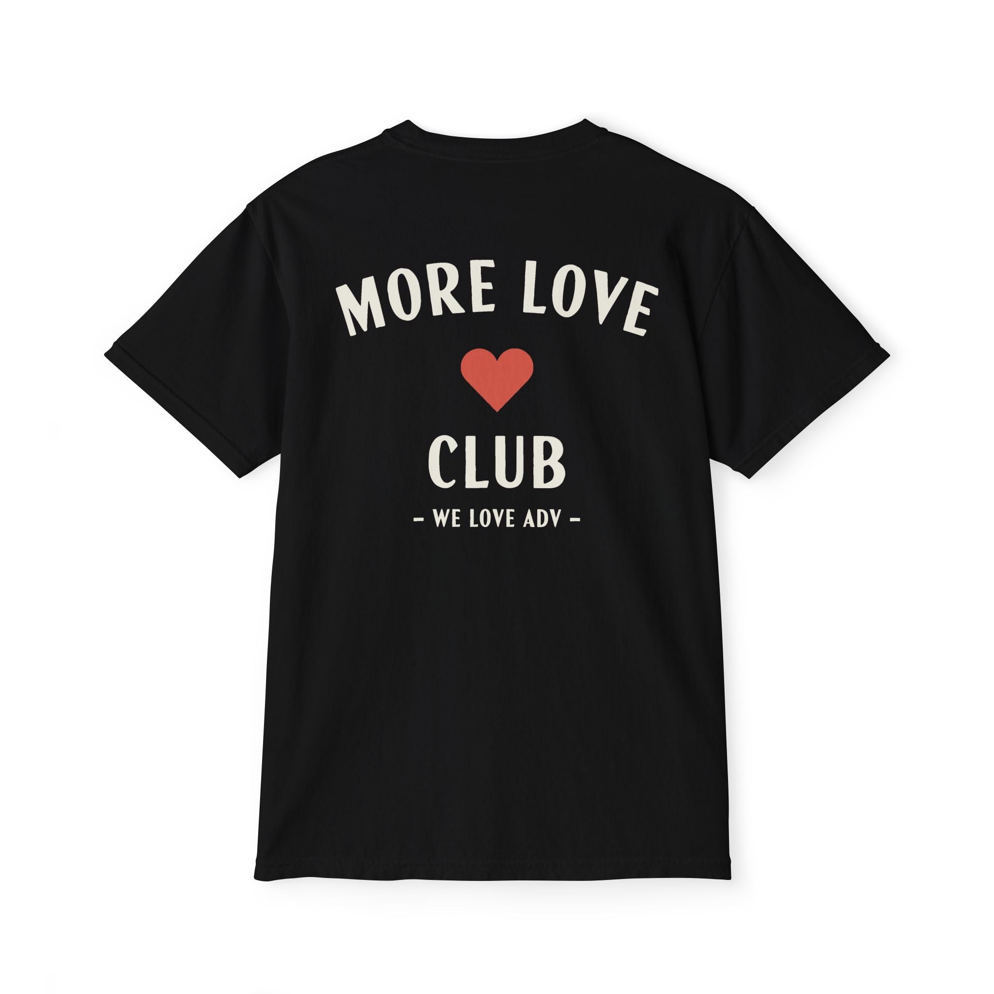 More Love Club Pocket Tee