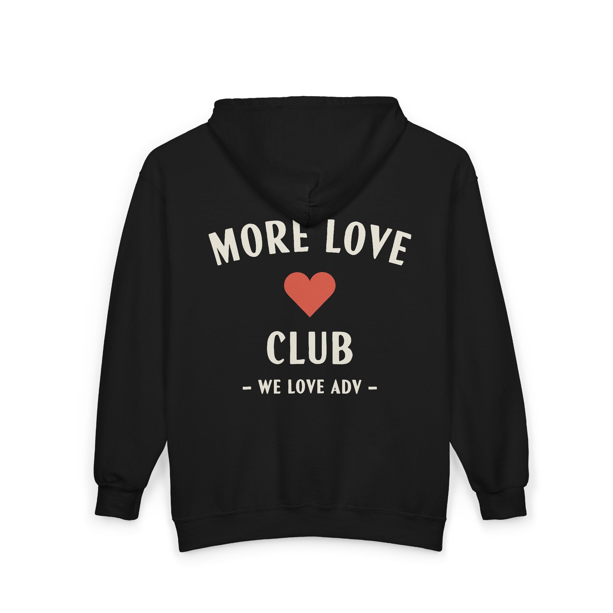 More Love Club Zip Hoodie