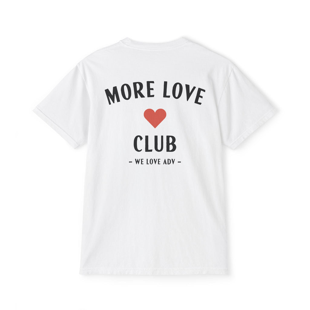 More Love Club Pocket Tee