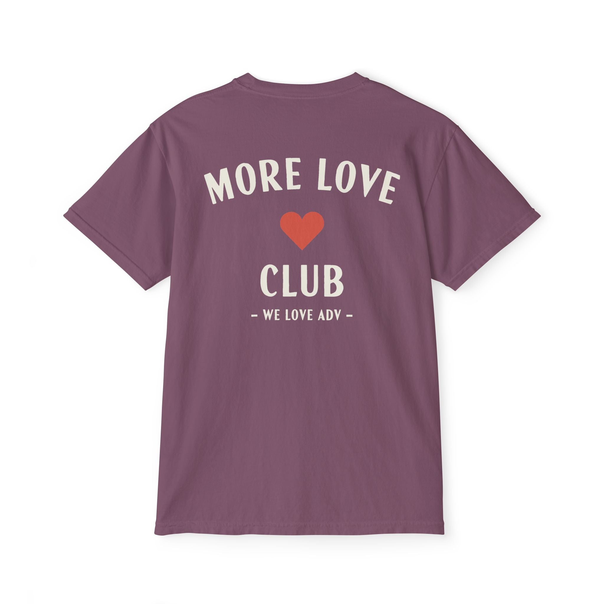 More Love Club Pocket Tee