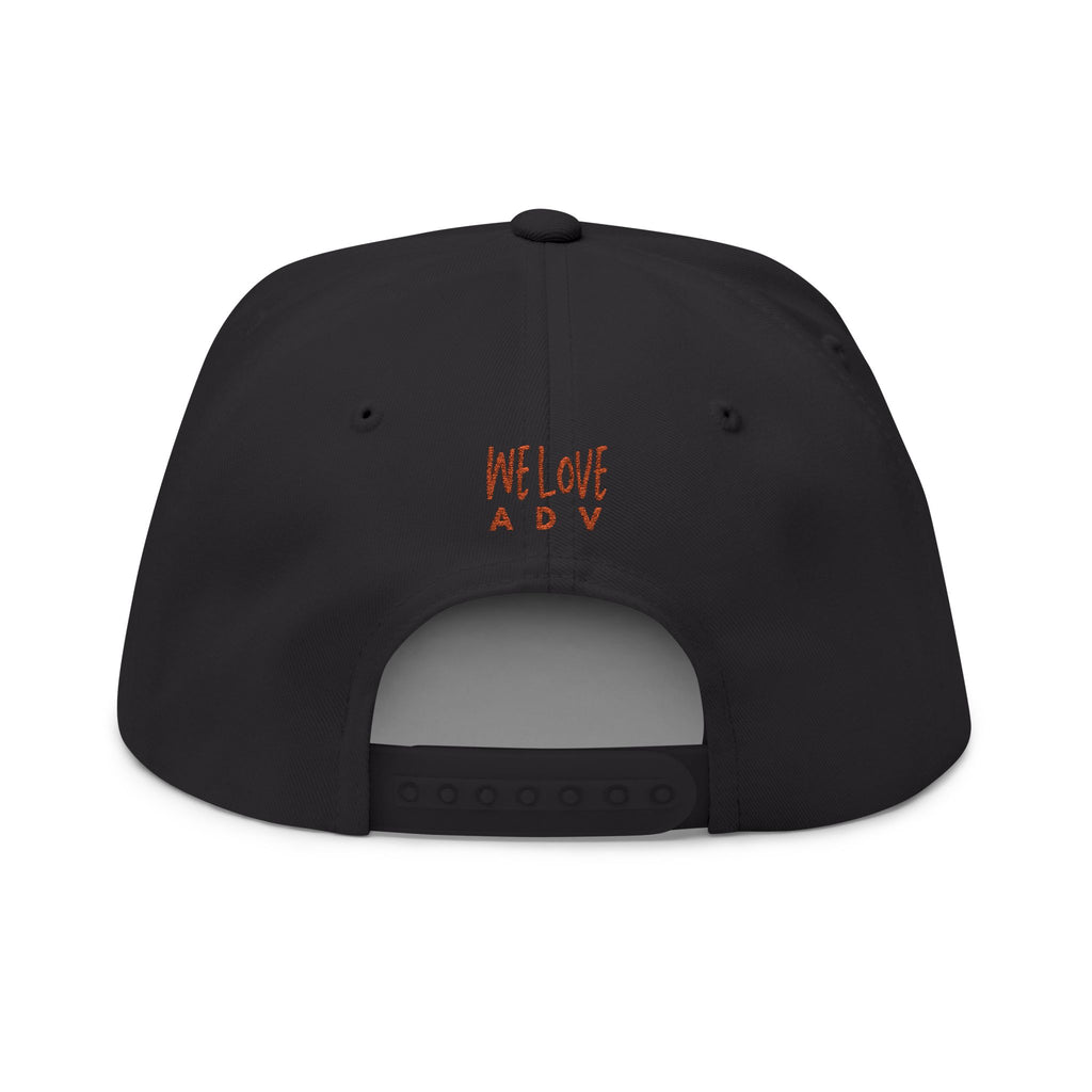 Love Is Louder Embroidered Flat Bill Cap