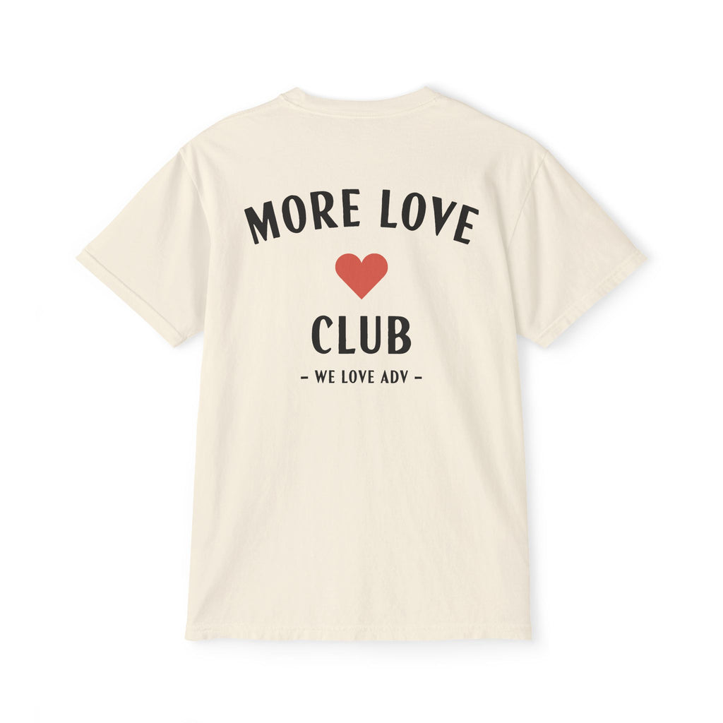 More Love Club Pocket Tee