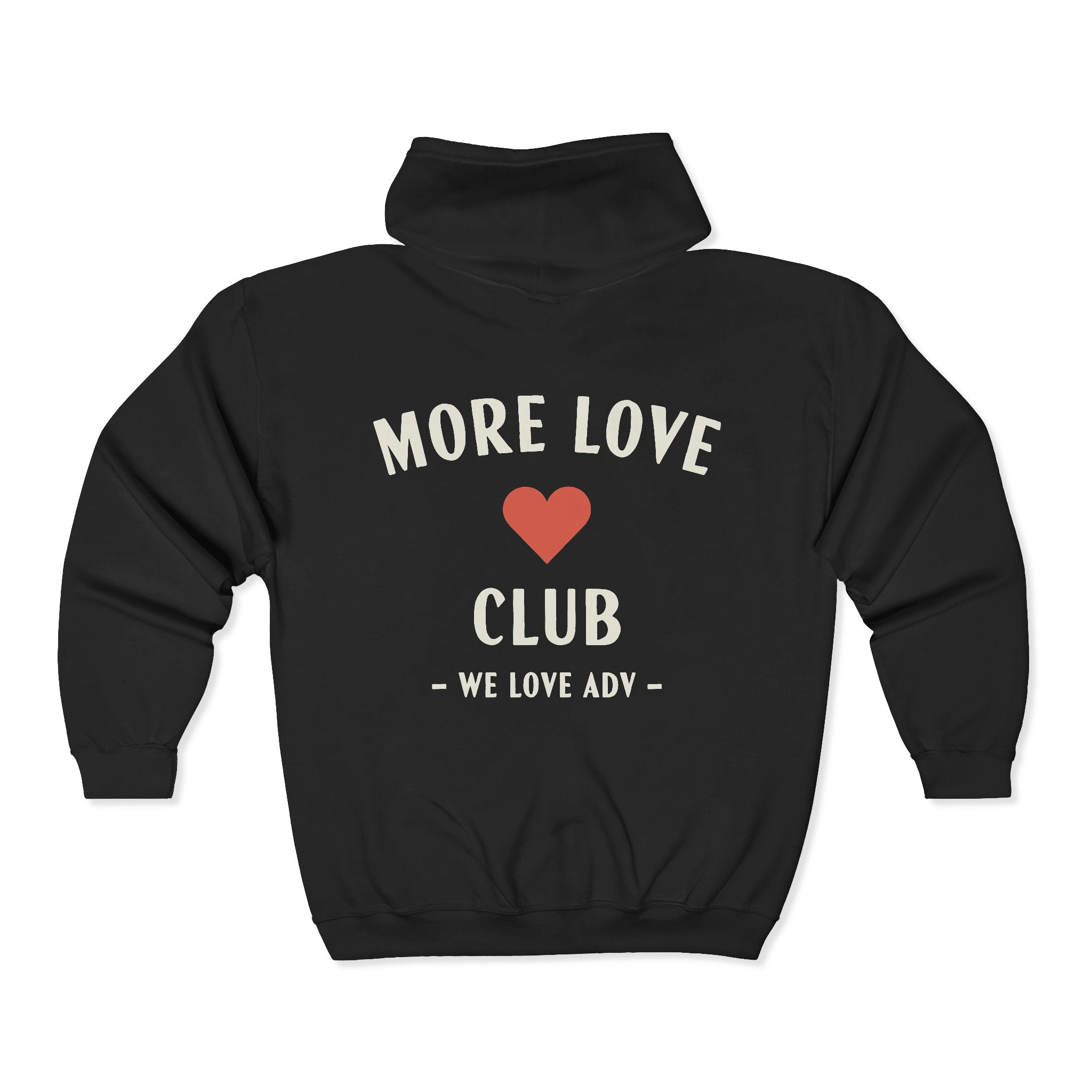 More Love Club Zip Hoodie