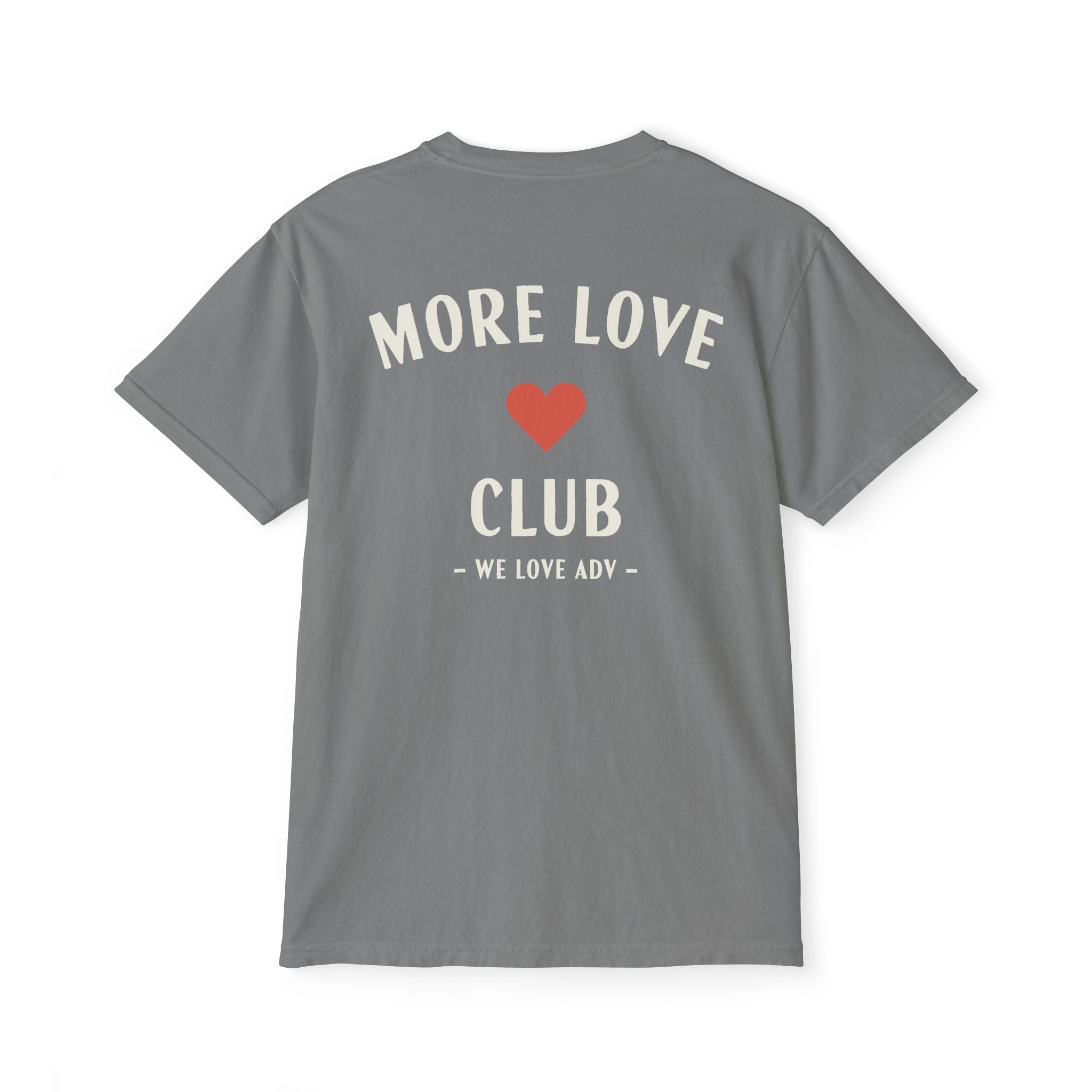 More Love Club Pocket Tee