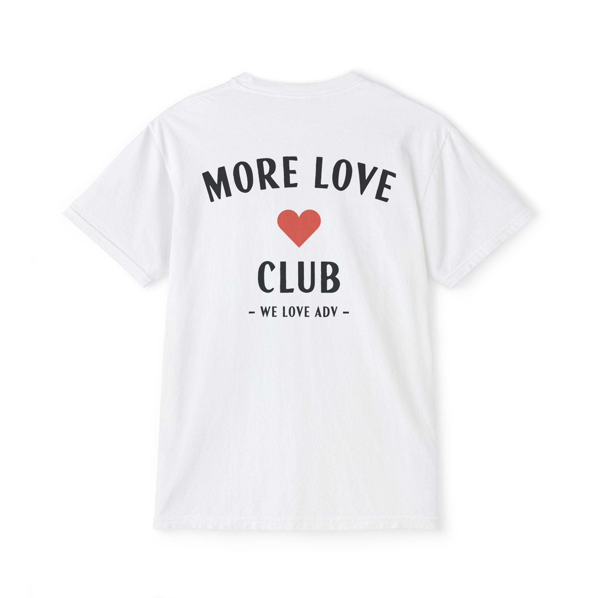 More Love Club Pocket Tee