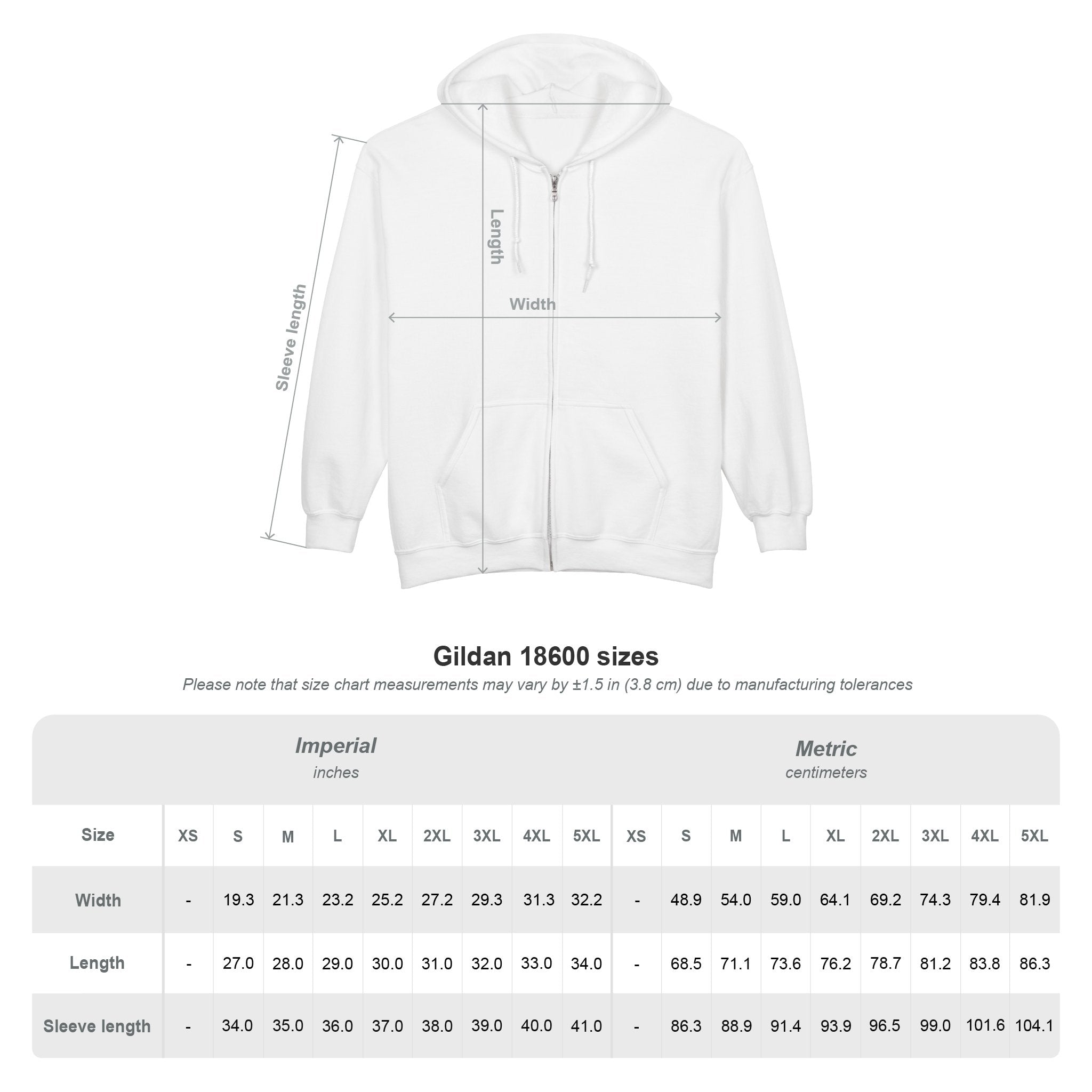 More Love Club Zip Hoodie