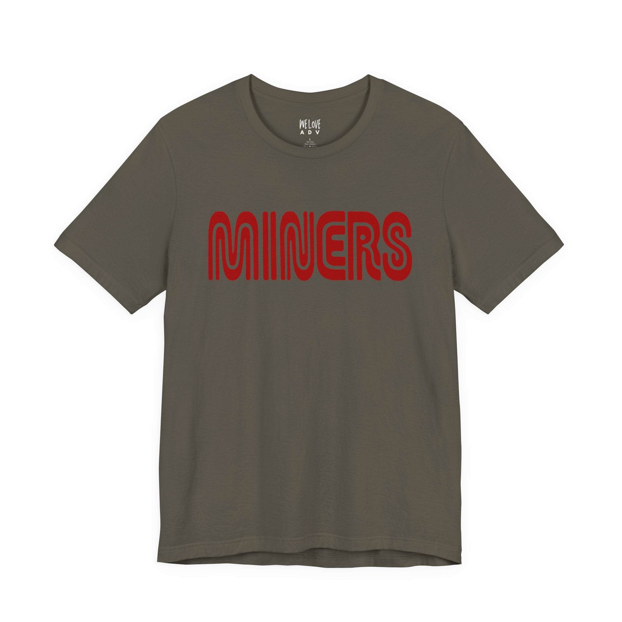 MINERS Retro Transit Tee | Vintage San Francisco Gold Rush Shirt