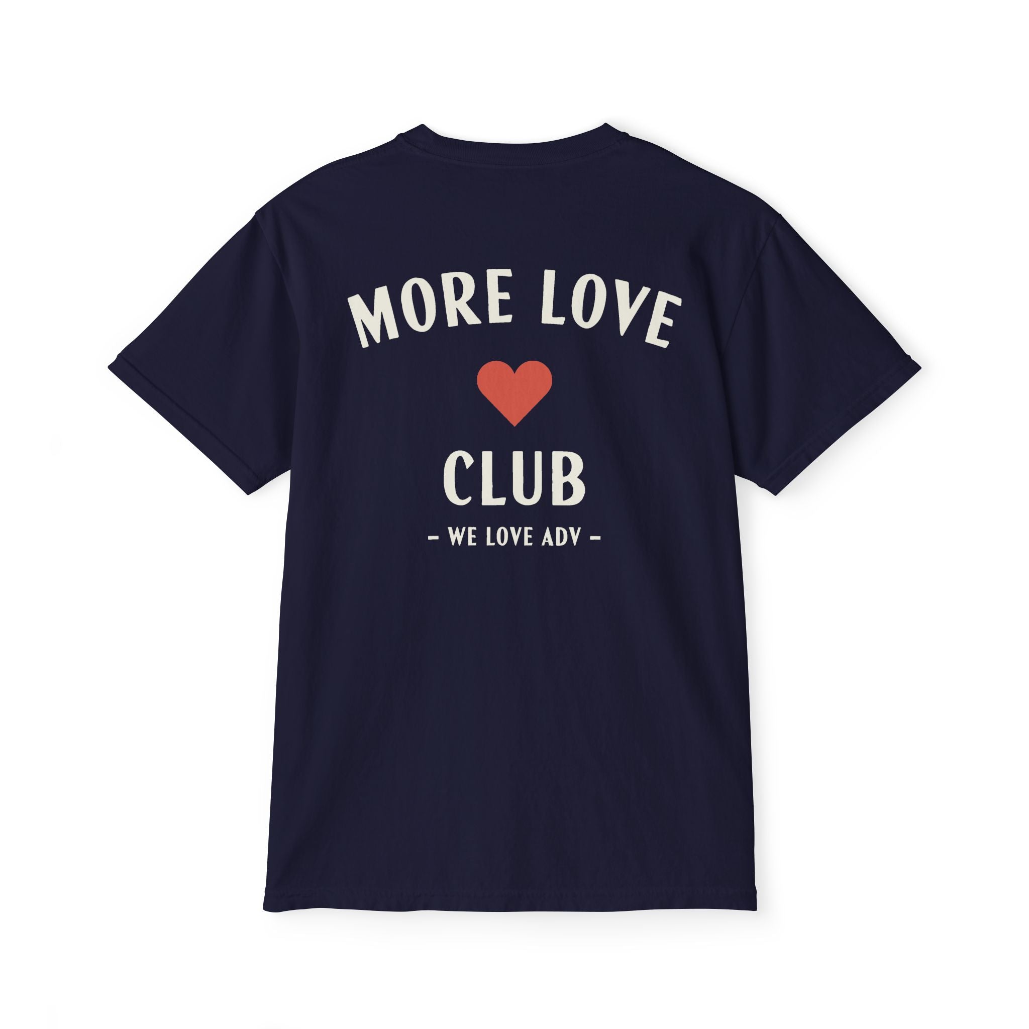 More Love Club Pocket Tee