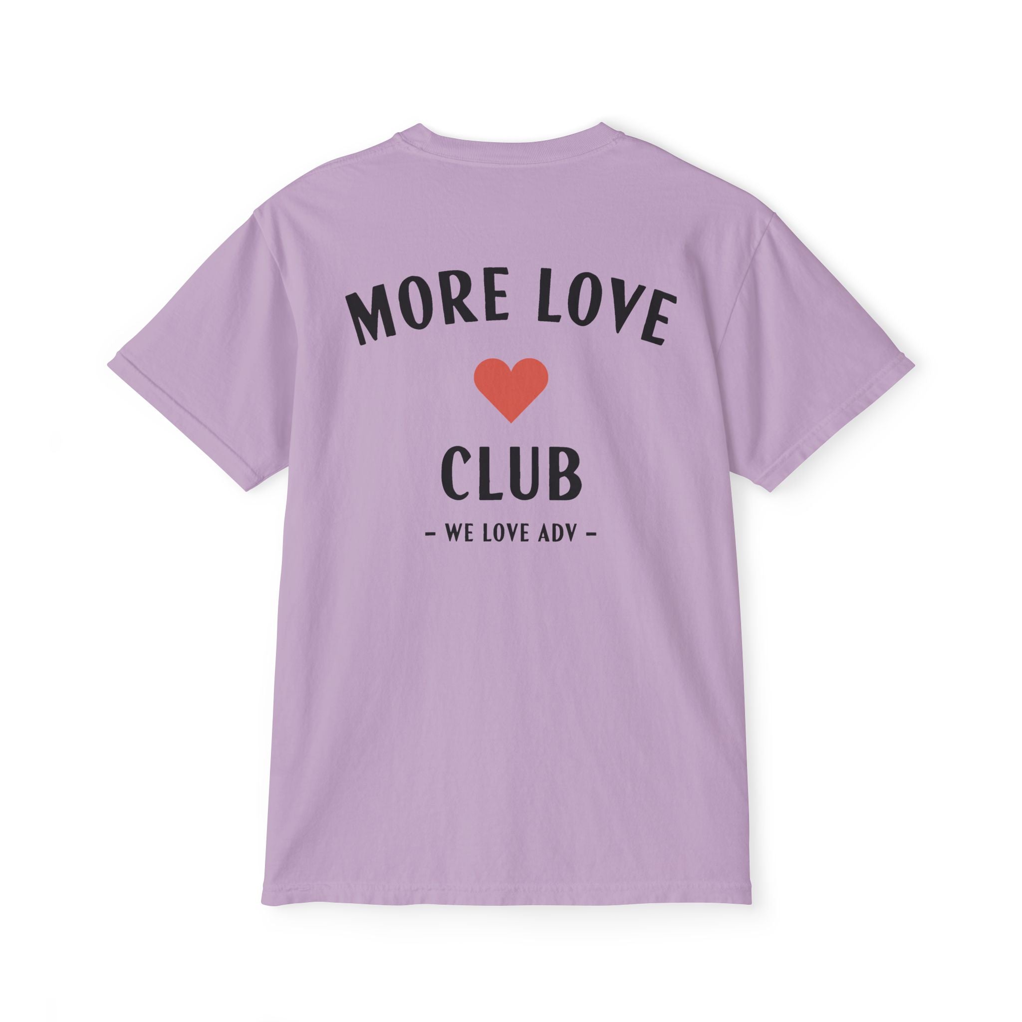More Love Club Pocket Tee